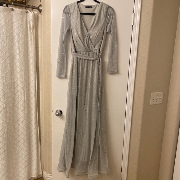shein silver sequin dress SHEIN | Dresses | Shein Silver Sequin Dress
